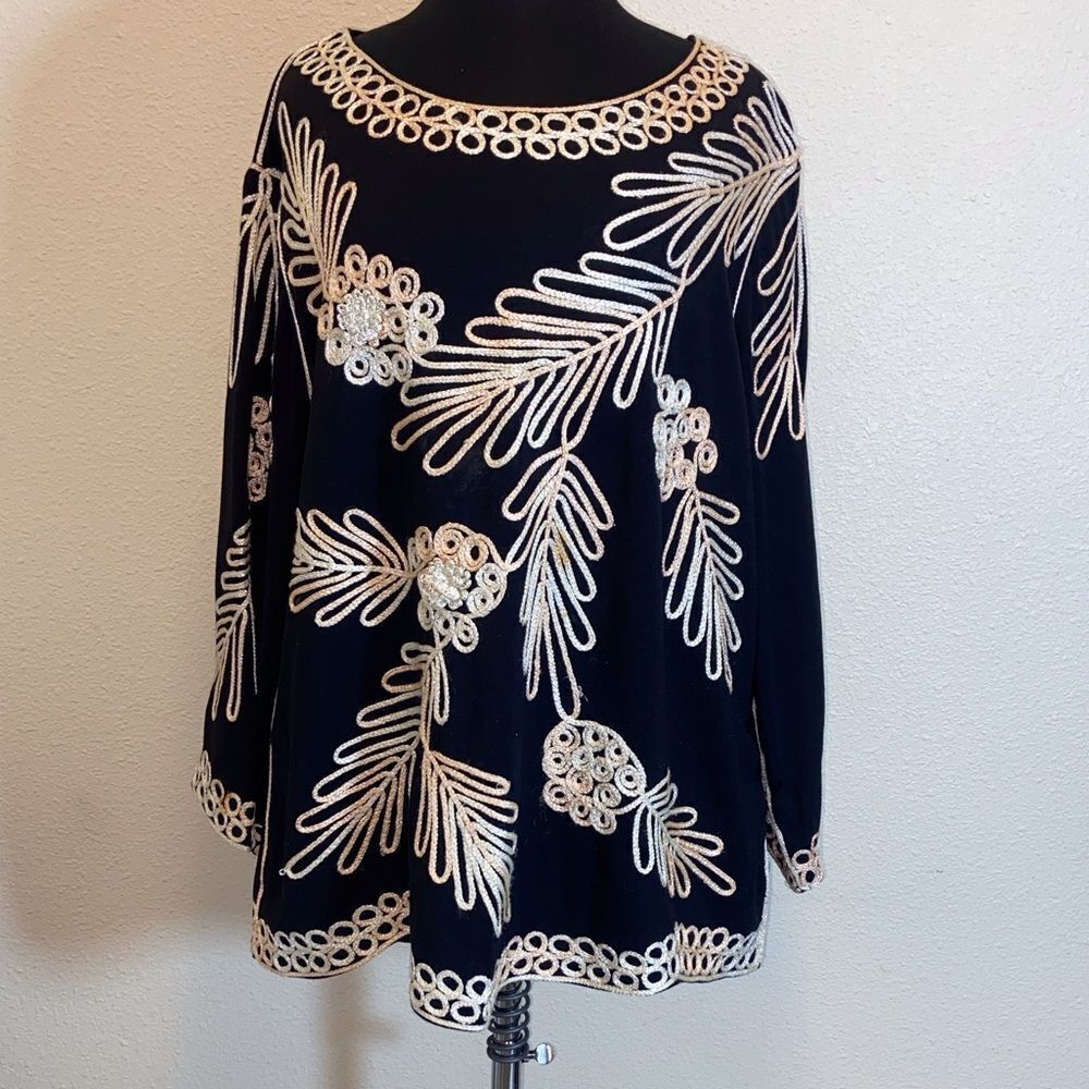 Lauren Michelle Top Blouse Size Plus 2X - Picture 3 of 15